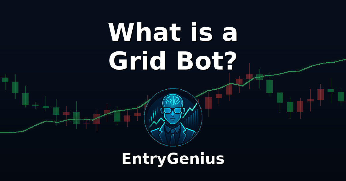 What is a crypto grid bot - EntryGenius guide